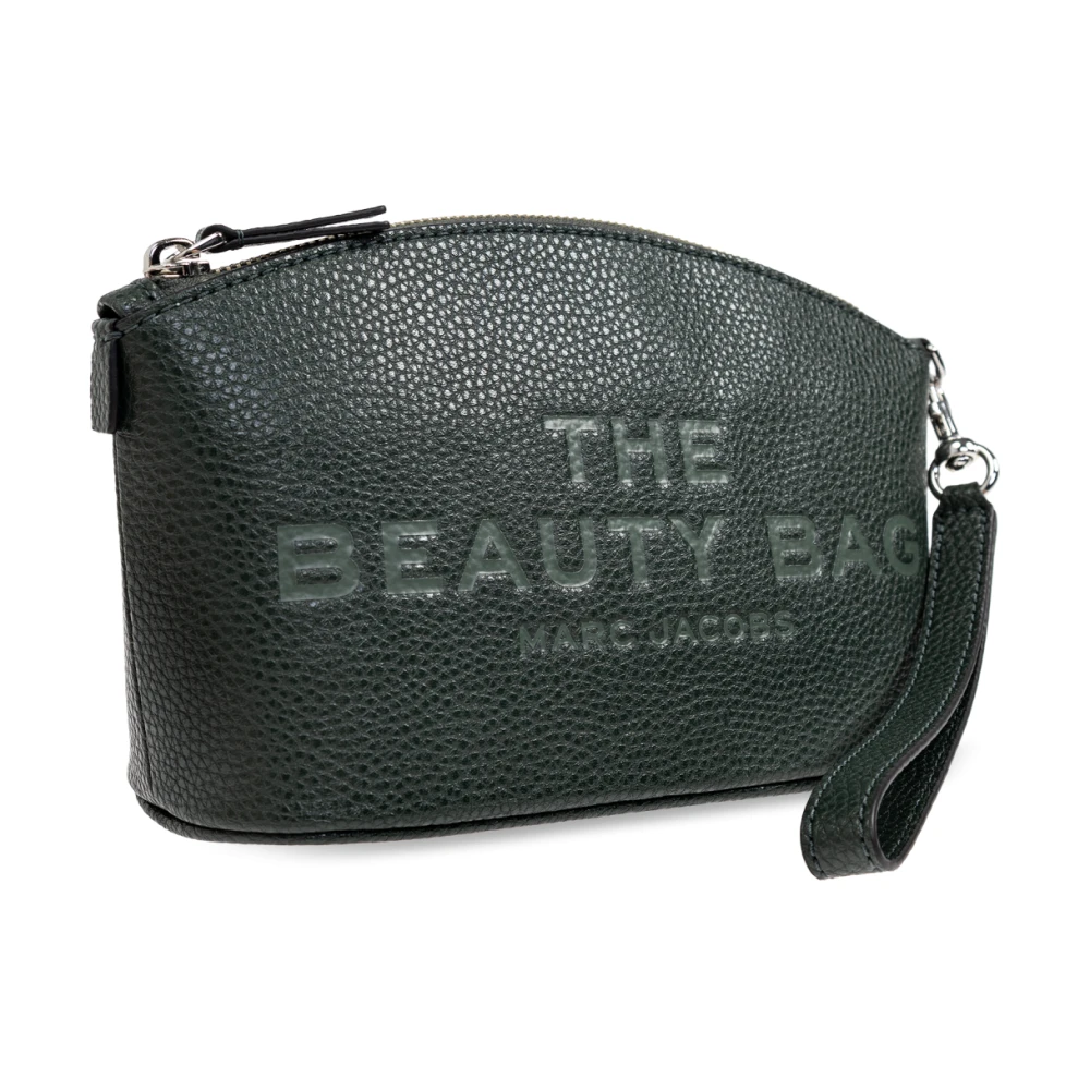 Marc Jacobs Leren make-uptas Green Dames