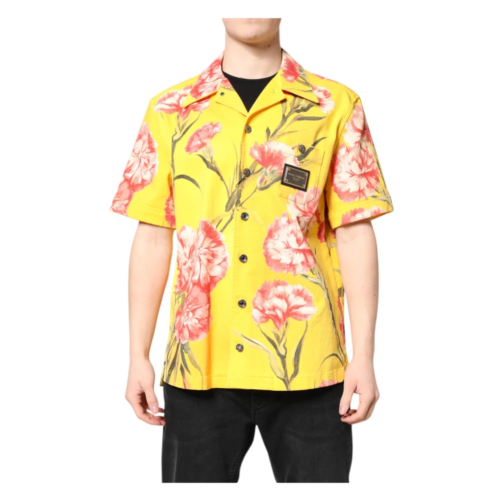 Shirts > Short Sleeve Shirts - - Dolce & Gabbana - Modalova