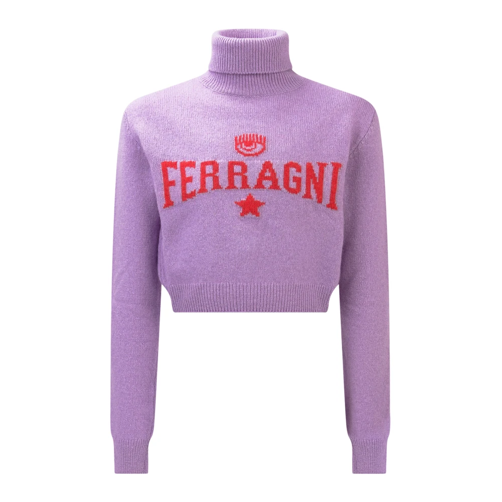 Chiara Ferragni Collection Stretch Breigoed Purple Dames