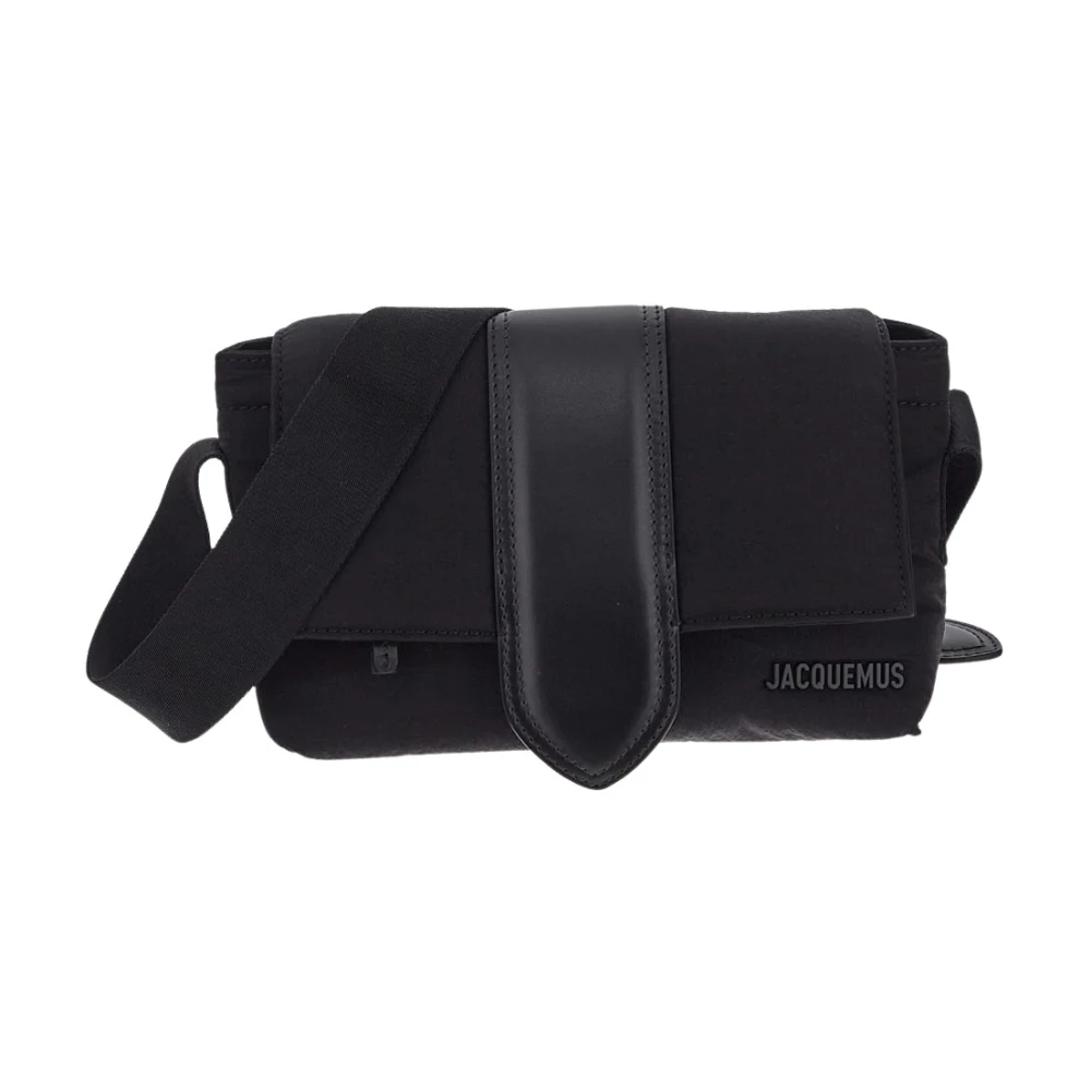 Jacquemus Nylon Messenger Tas voor Kinderen Black Heren