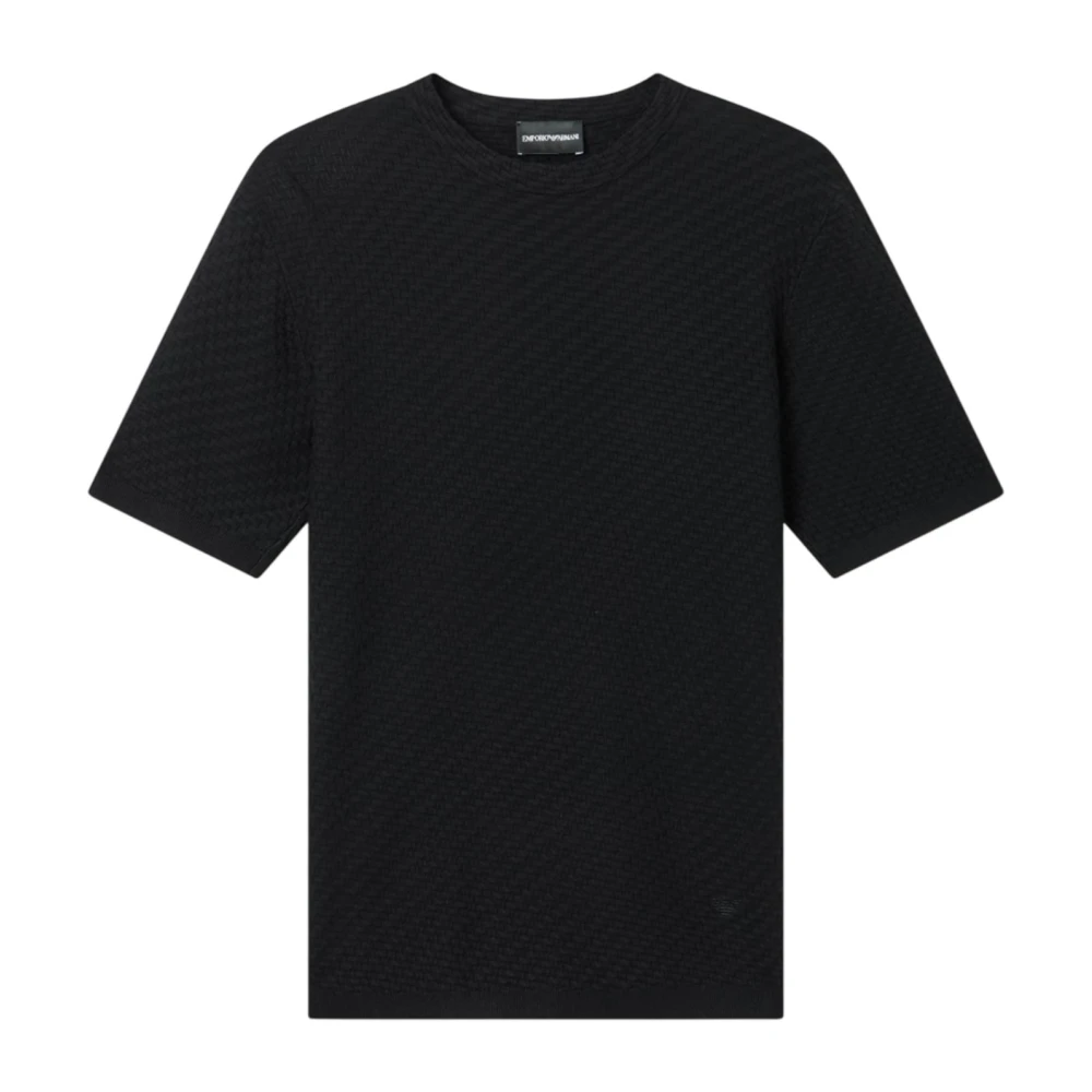 Emporio Armani Uomo Nero Maglie, L, New,