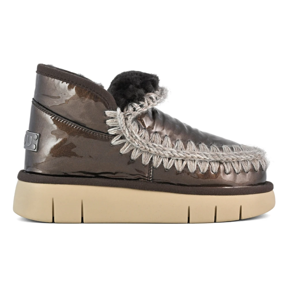 Mou, Skor, Dam, 36 EU, Fårskinn Dubbelsidiga Sneakers