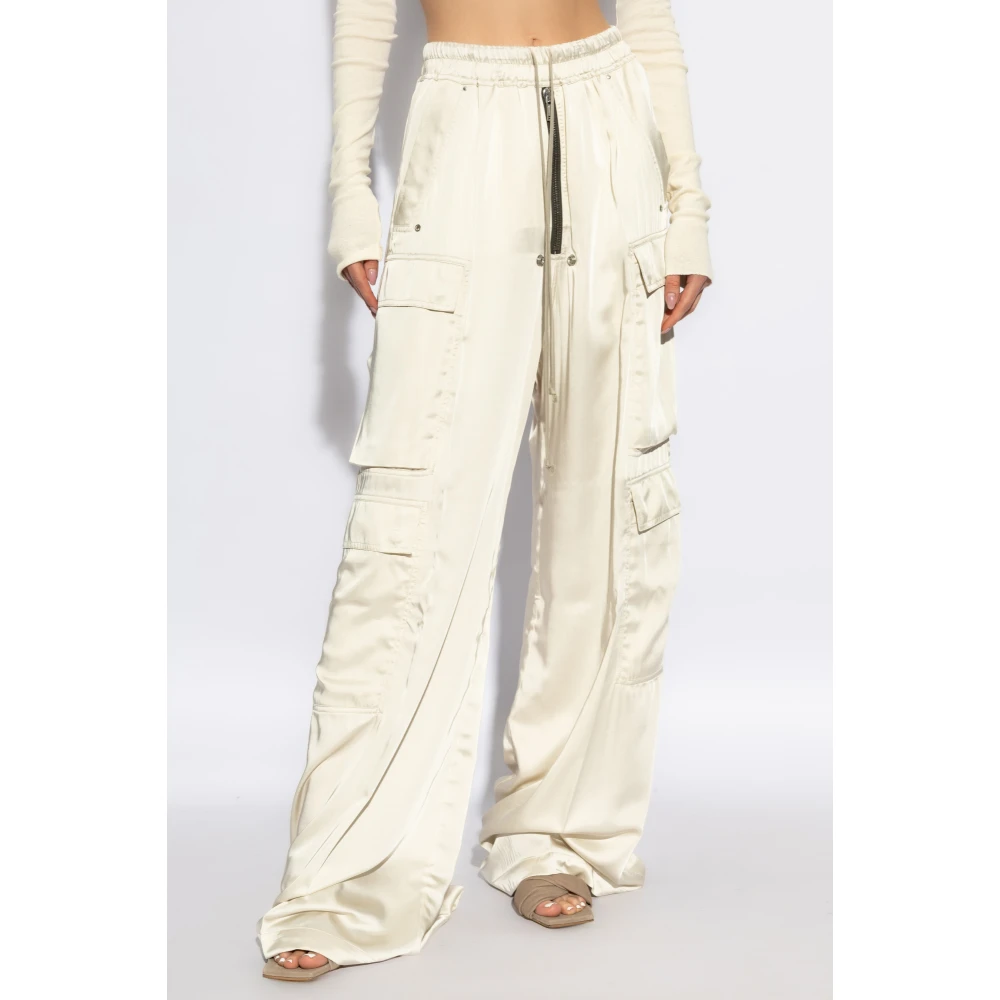 Rick Owens Cargobelas Broek Beige Dames