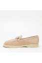 mocassin-rose-en-daim-avec-mousse-a-memoire