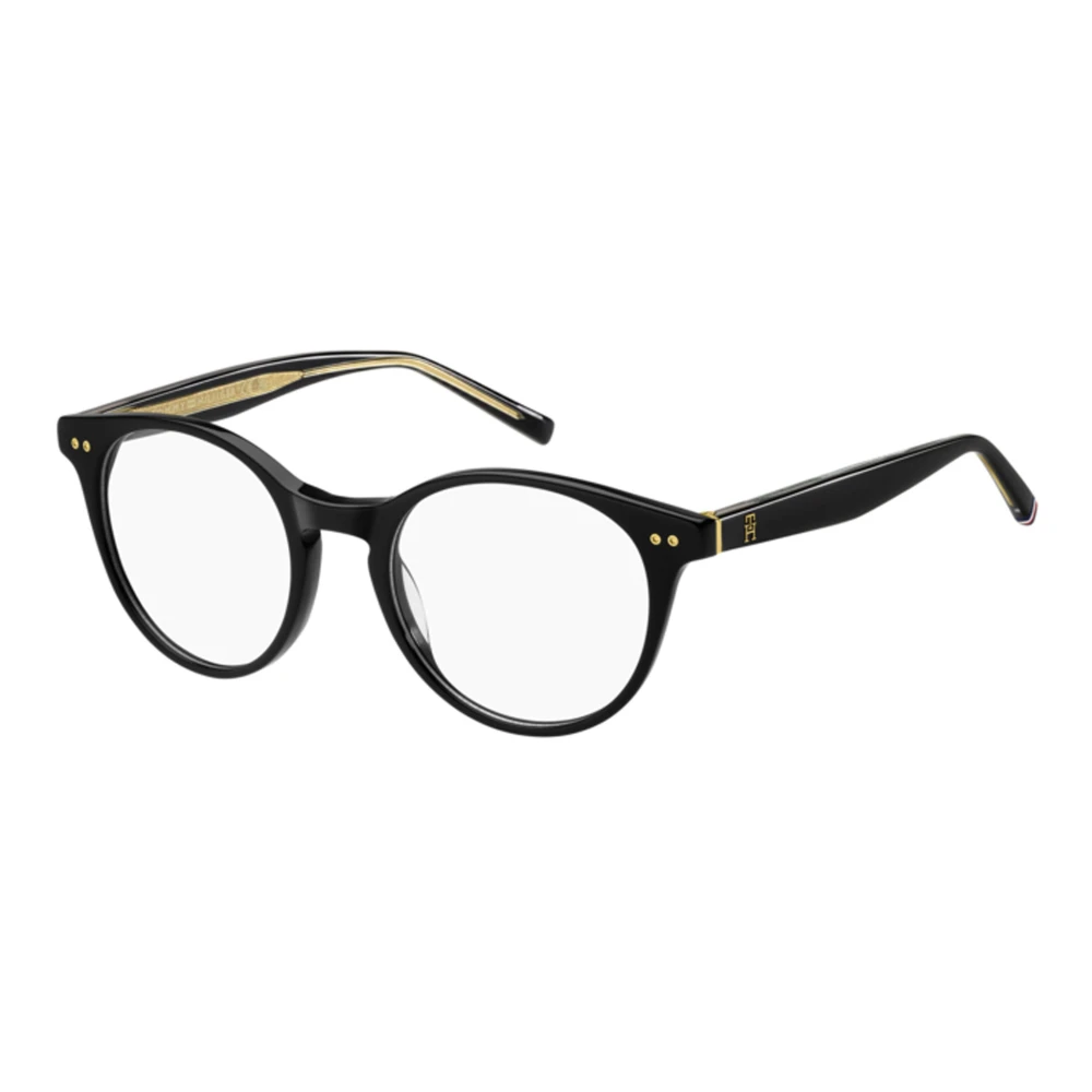 Tommy Hilfiger Zwarte Brillen TH 2161 Zonnebril Black Unisex