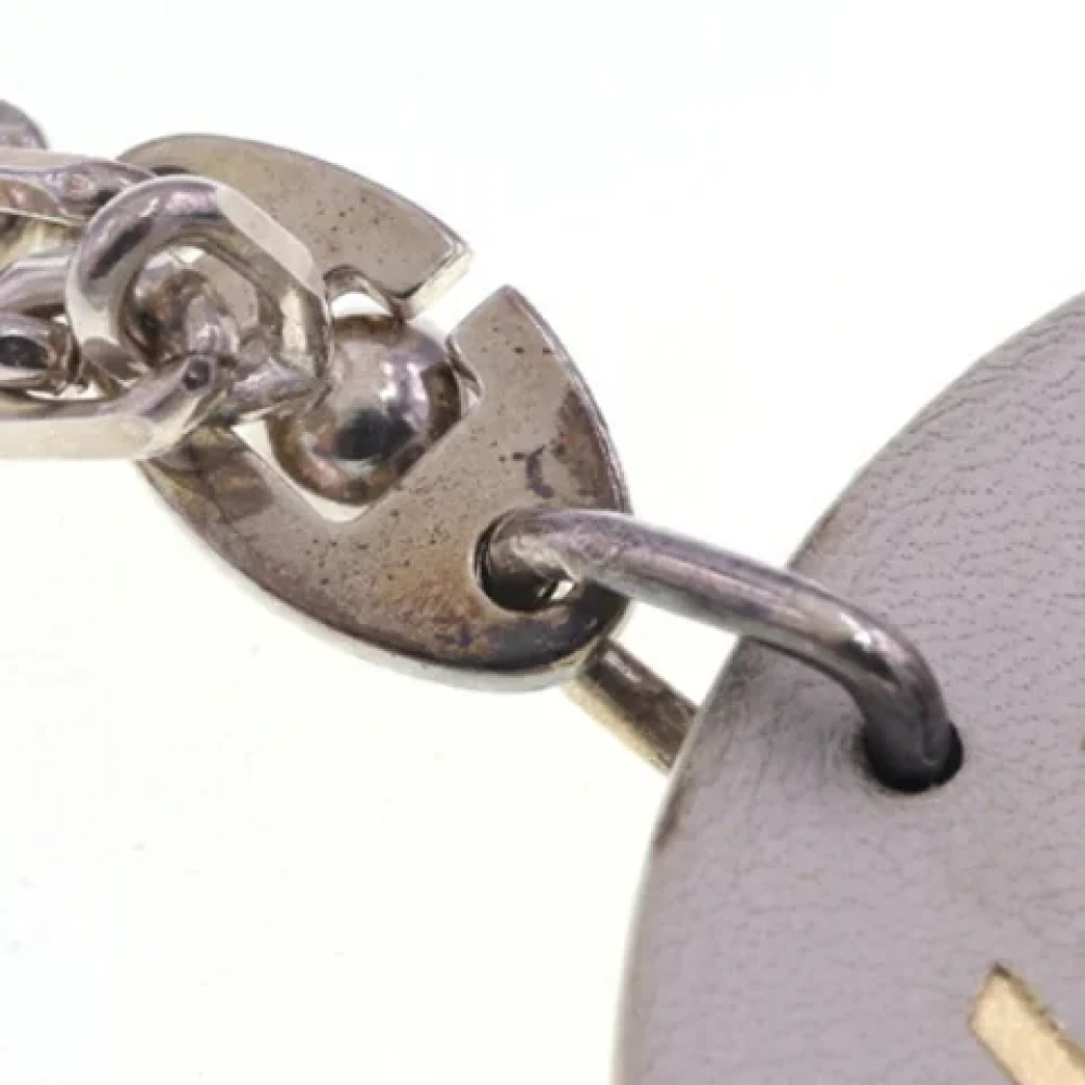 Hermès Vintage Pre-owned Silver key-holders White Dames