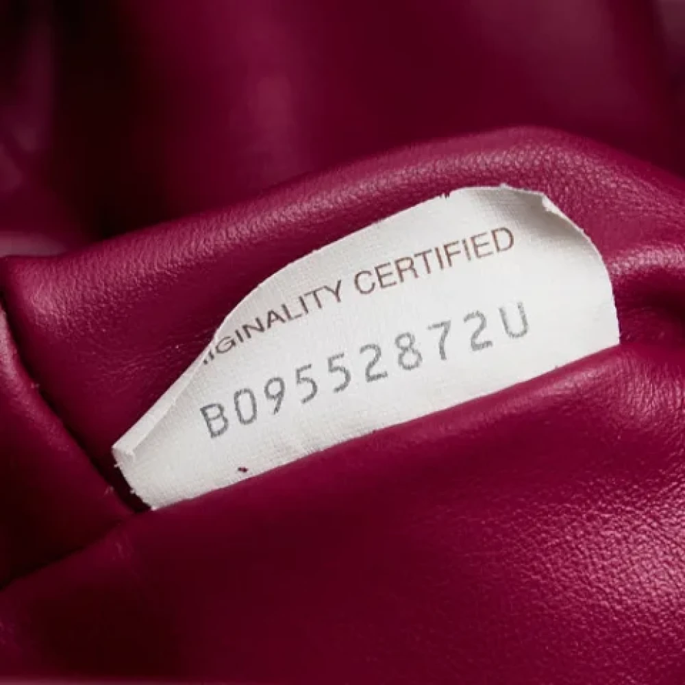 Bottega Veneta Vintage Pre-owned Leather handbags Pink Dames