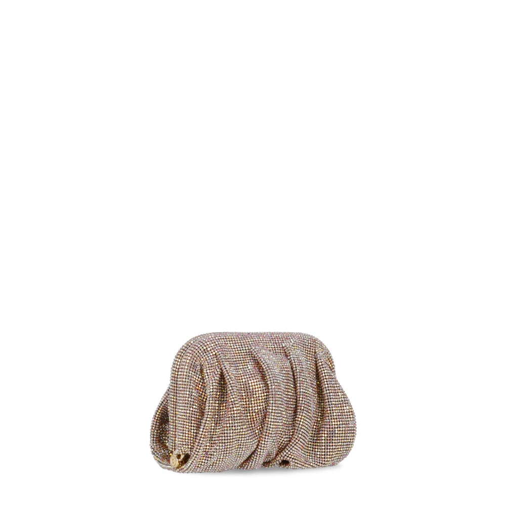 Benedetta Bruzziches Roze Strass Pochette Tas voor Vrouwen Pink Dames