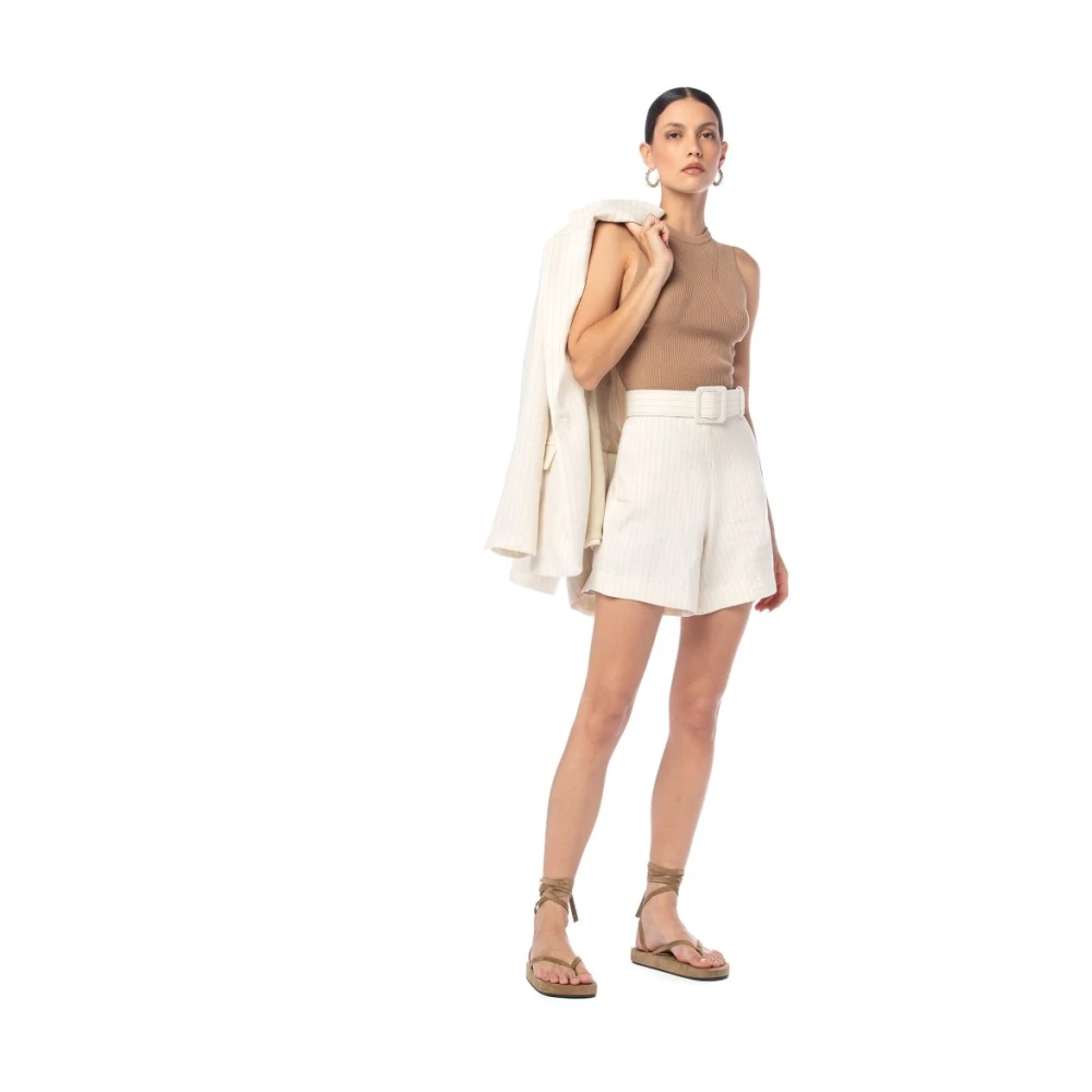 MVP wardrobe Monaco Shorts Beige Dames