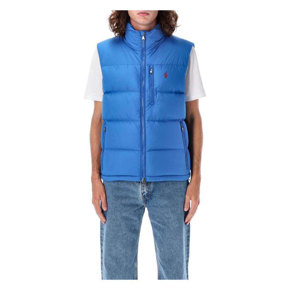 Ralph Lauren Puffer Vest Blue, Herr