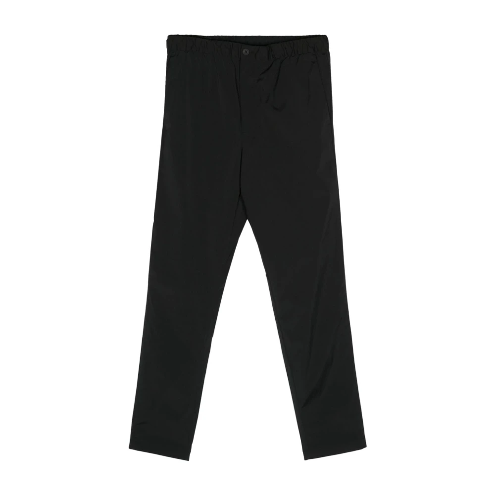 Michael Kors Zwarte Slim Fit Broek Black Heren