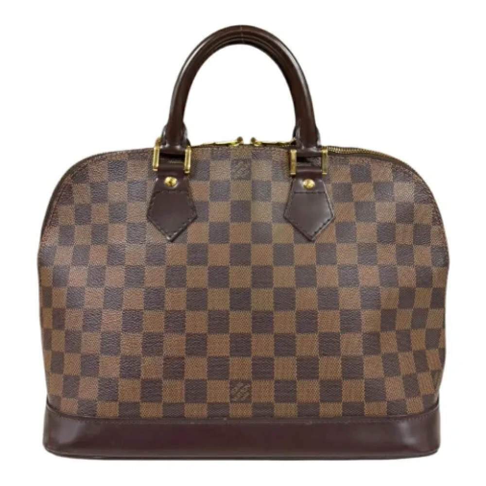Louis Vuitton Vintage Pre-owned Canvas handbags Brown Dames