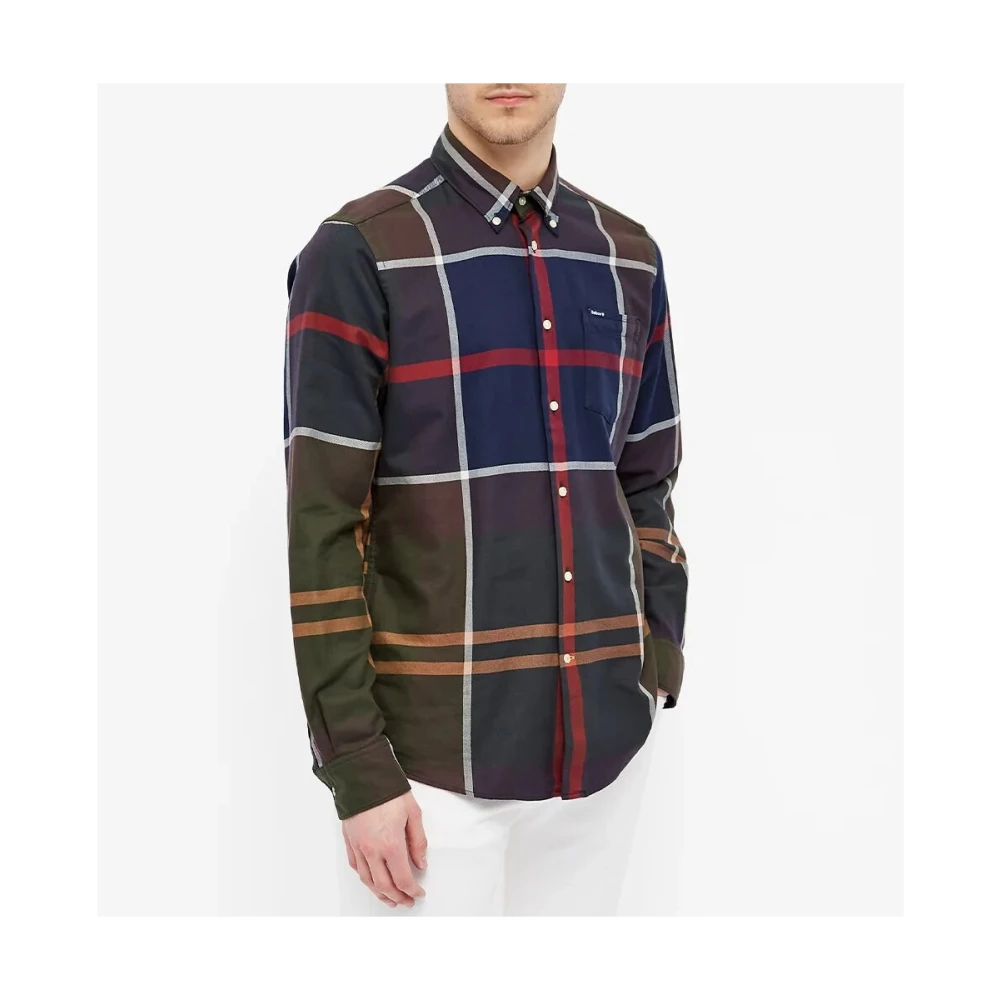 Barbour Klassieke Tartan Getailleerde Overhemd Multicolor Heren