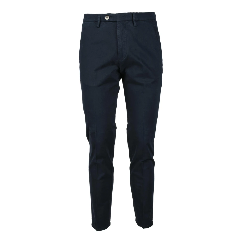 Michael Coal Casual Lyocell Katoenmix Broek Gray Heren