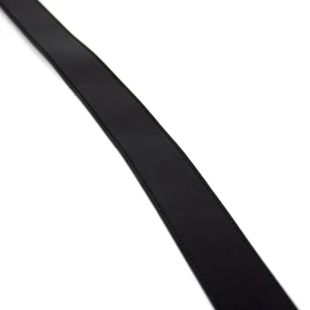 Gucci Vintage Pre-owned Leather belts Black Dames