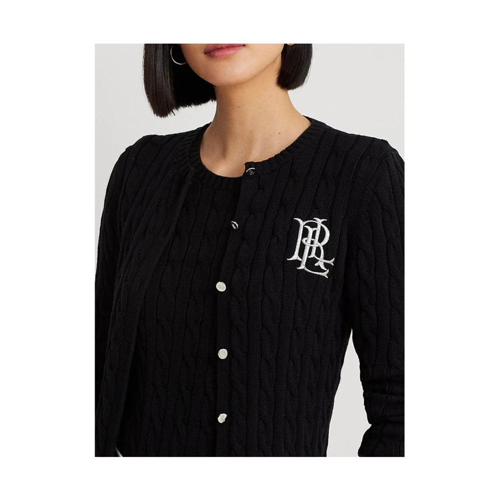 Ralph Lauren Vesta Cardigan Black Dames