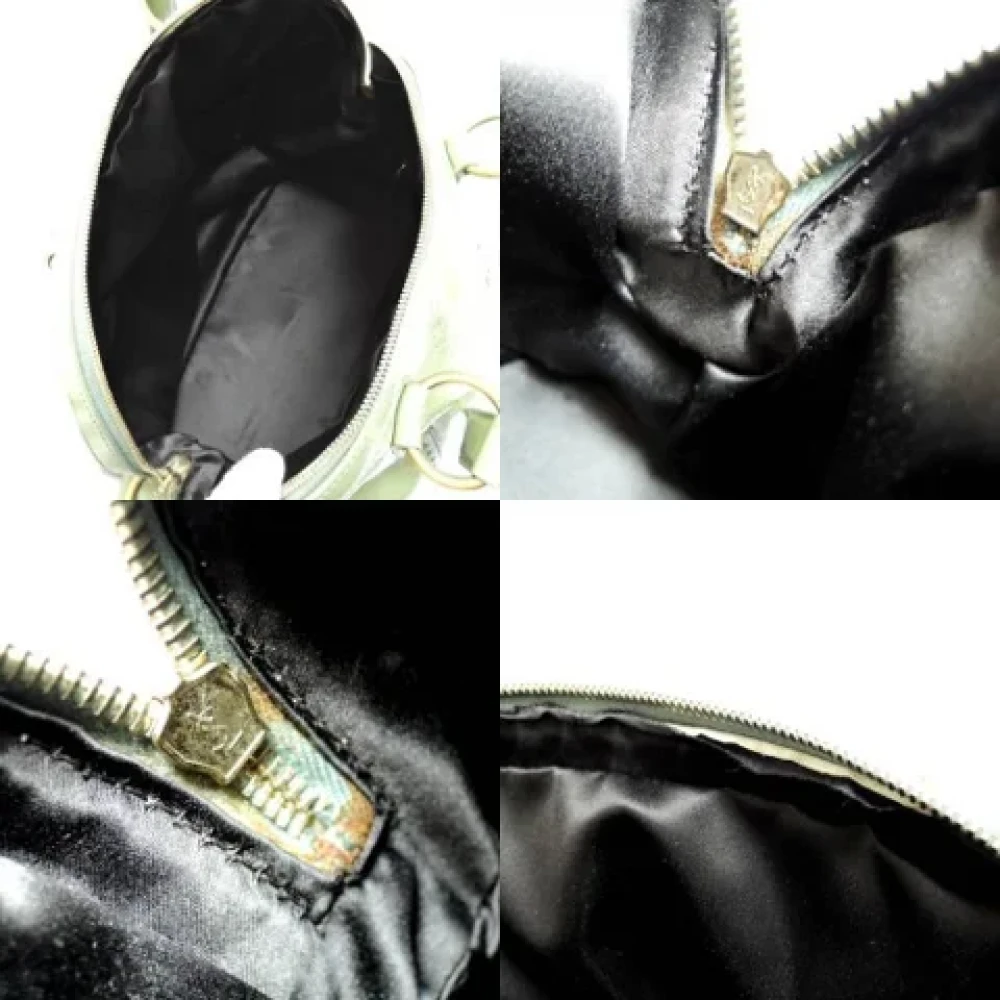 Yves Saint Laurent Vintage Pre-owned Fabric totes Green Dames