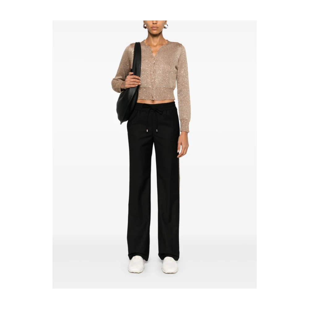 Ermanno Scervino Zwarte Broek Black Dames
