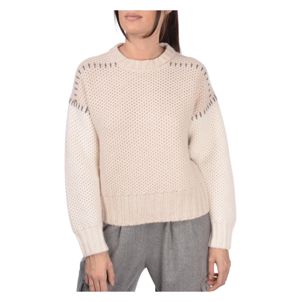Gran Sasso Stijlvolle Ketting voor Mannen Beige Dames
