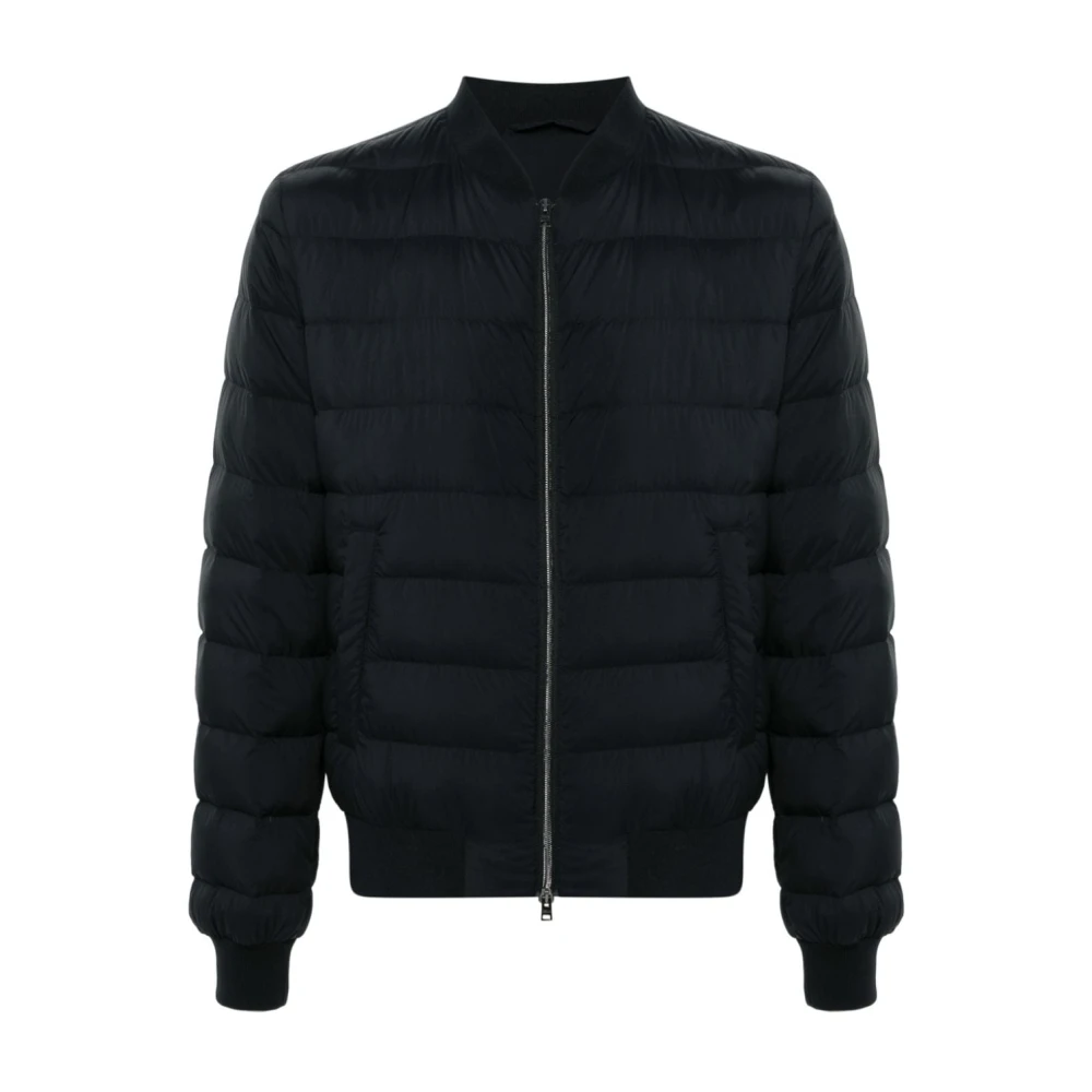 Herno Zwarte Parka voor Mannen Aw24 Black Heren
