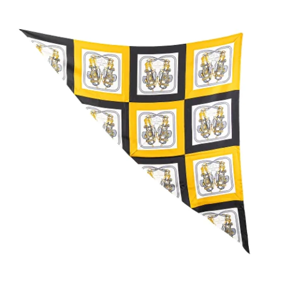 Pre-owned > Pre-owned Accessories > Pre-owned Scarves - - Hermès Vintage - Modalova