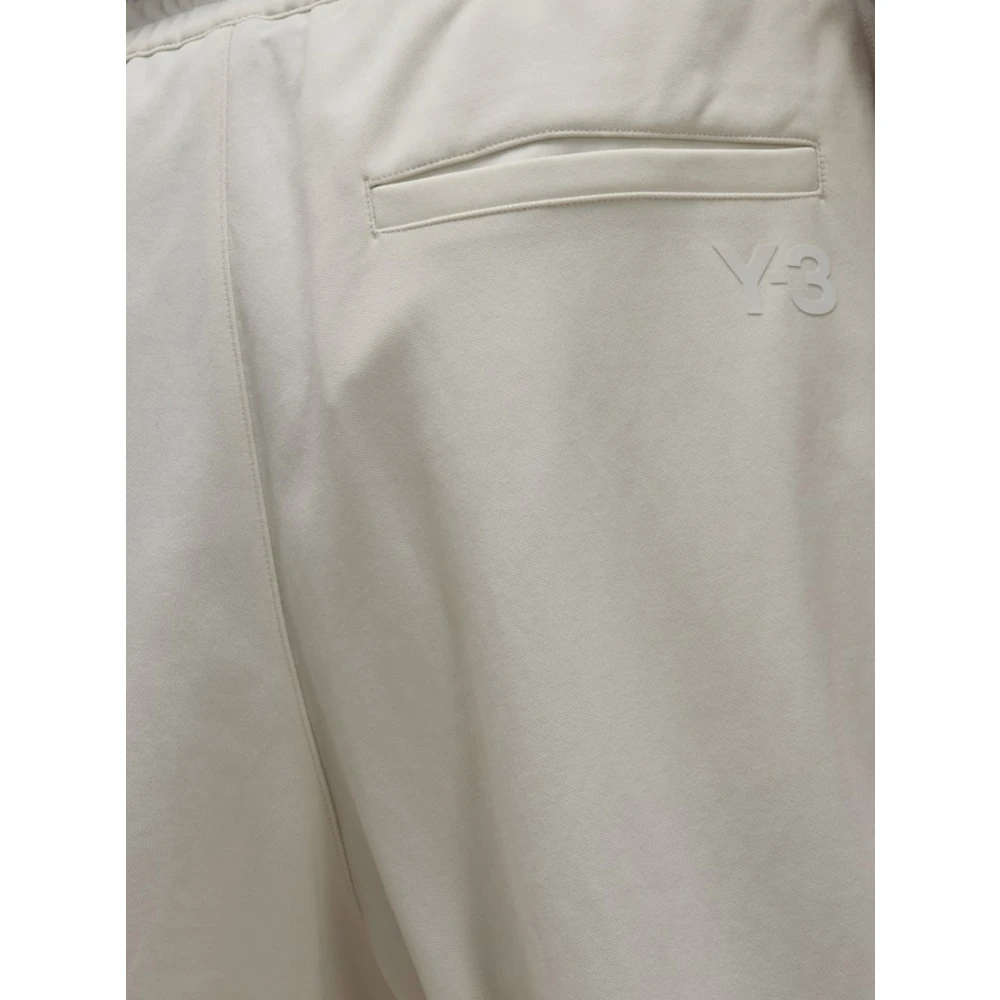 Y-3 Synthetische Cuffed Track Pant Gray Dames
