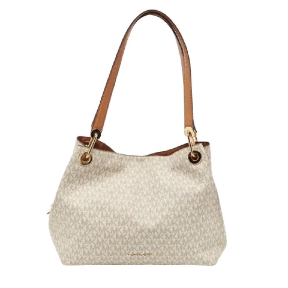 Michael Kors Pre-owned Leather shoulder-bags White Dames