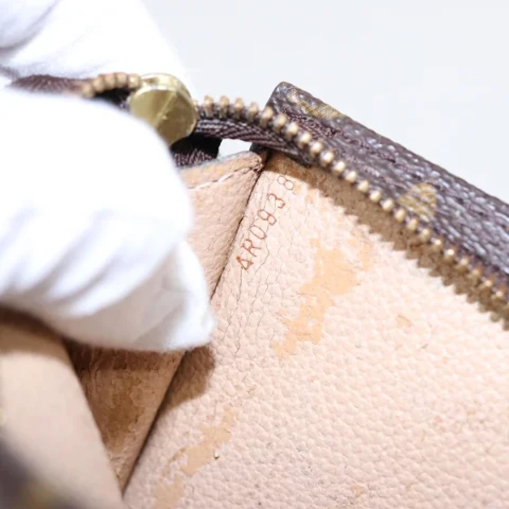 Louis Vuitton Vintage Pre-owned Canvas pouches Brown Dames