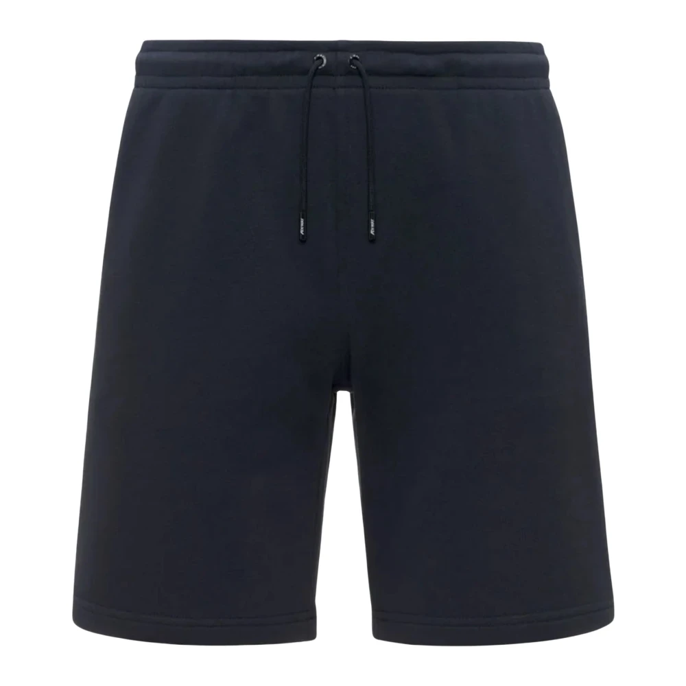 K-Way Men's Blue Casimir Poly Cotton Shorts - Casual Shorts - M - Shorts