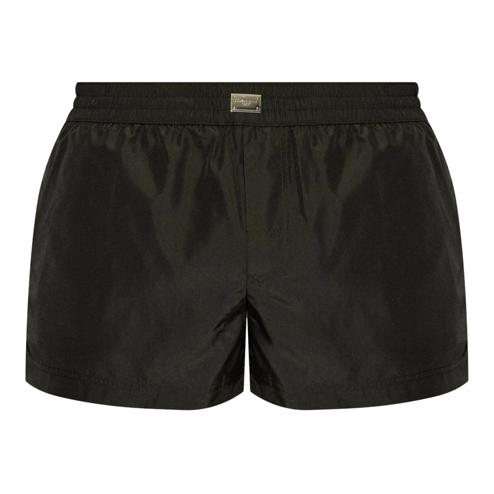 Dolce & Gabbana Kort Boxer Briefs Ficka Black, Herr