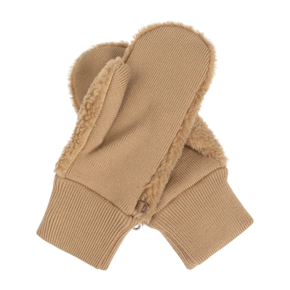 Dsquared2 Wollen handschoenen Beige Heren