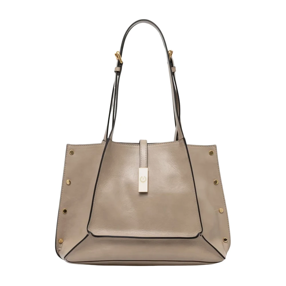 Pollini Donna Marrone - Borsa Shopper - Bags - One Size