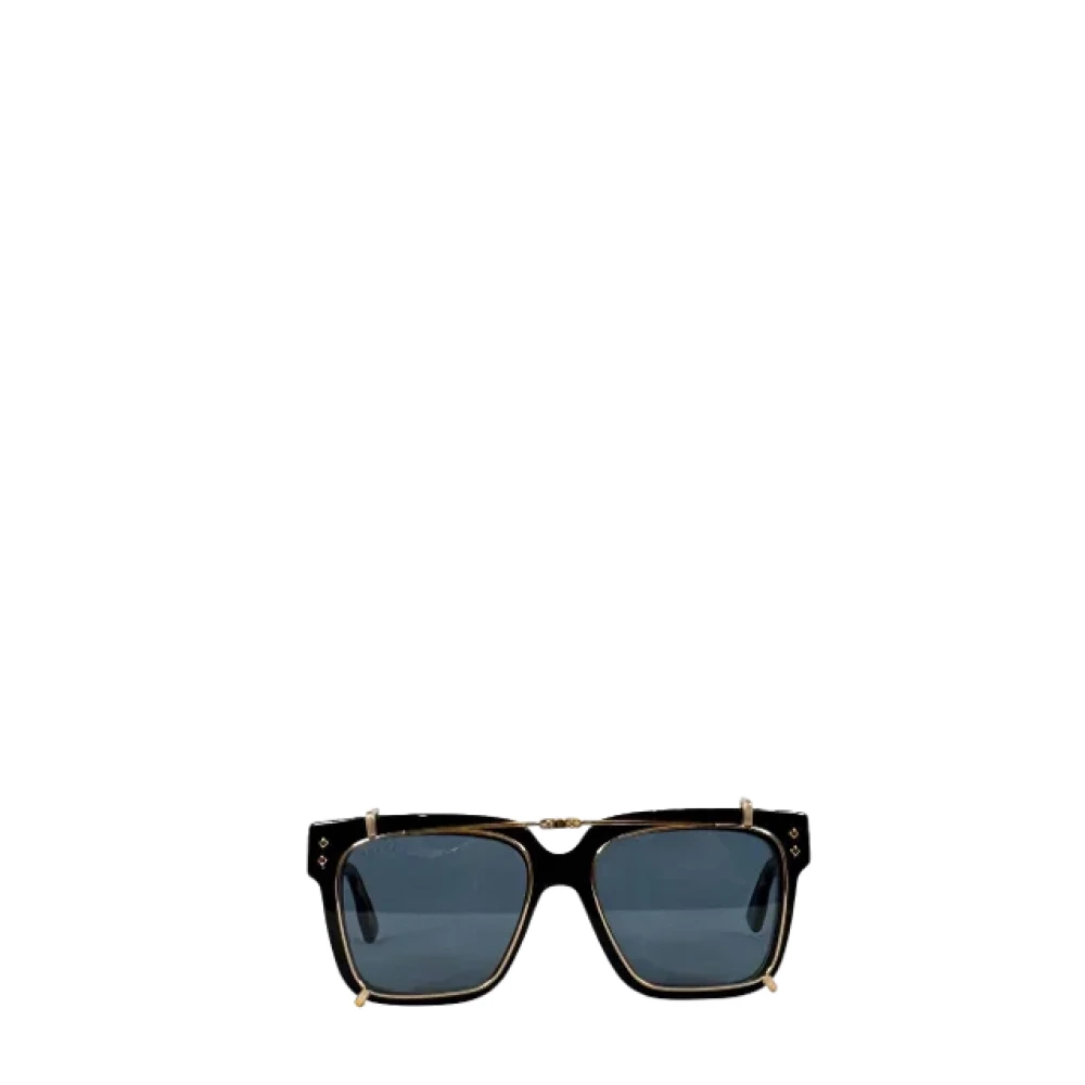 Gucci Vintage Pre-owned Acetate sunglasses Black Dames