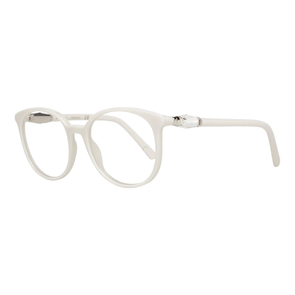 Swarovski Women's White Glasses, One Size, Plastic Optical Frames