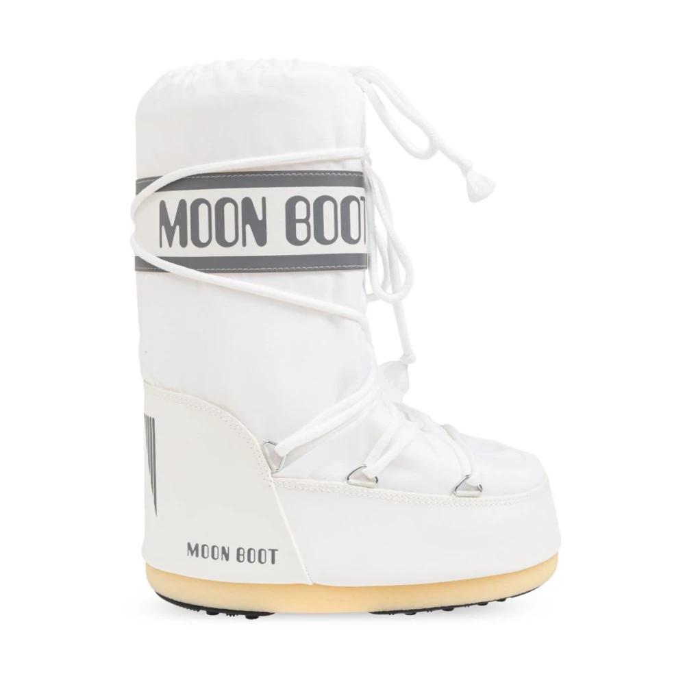 Moon Boot Vita Vinterkängor för Barn White, Unisex