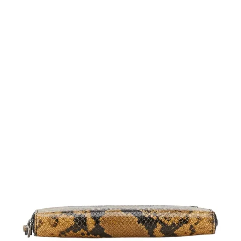 Jimmy Choo Pre-owned Leather wallets Black Dames