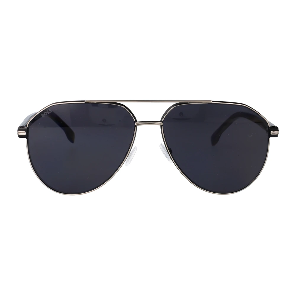 Hugo Men's Black Sunglasses,, Stylish Sunglasses Boss 1747/S Medium