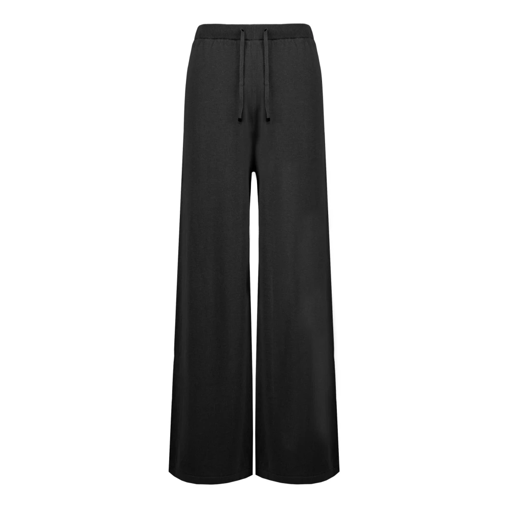 BomBoogie Wide Trousers Black Dames