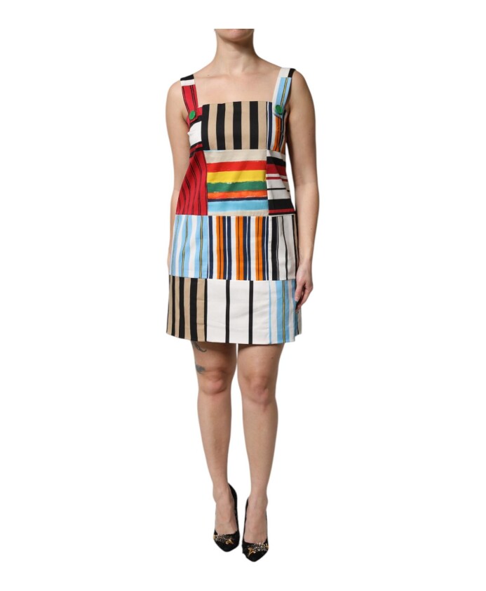 mini-robe-a-rayures-multicolores