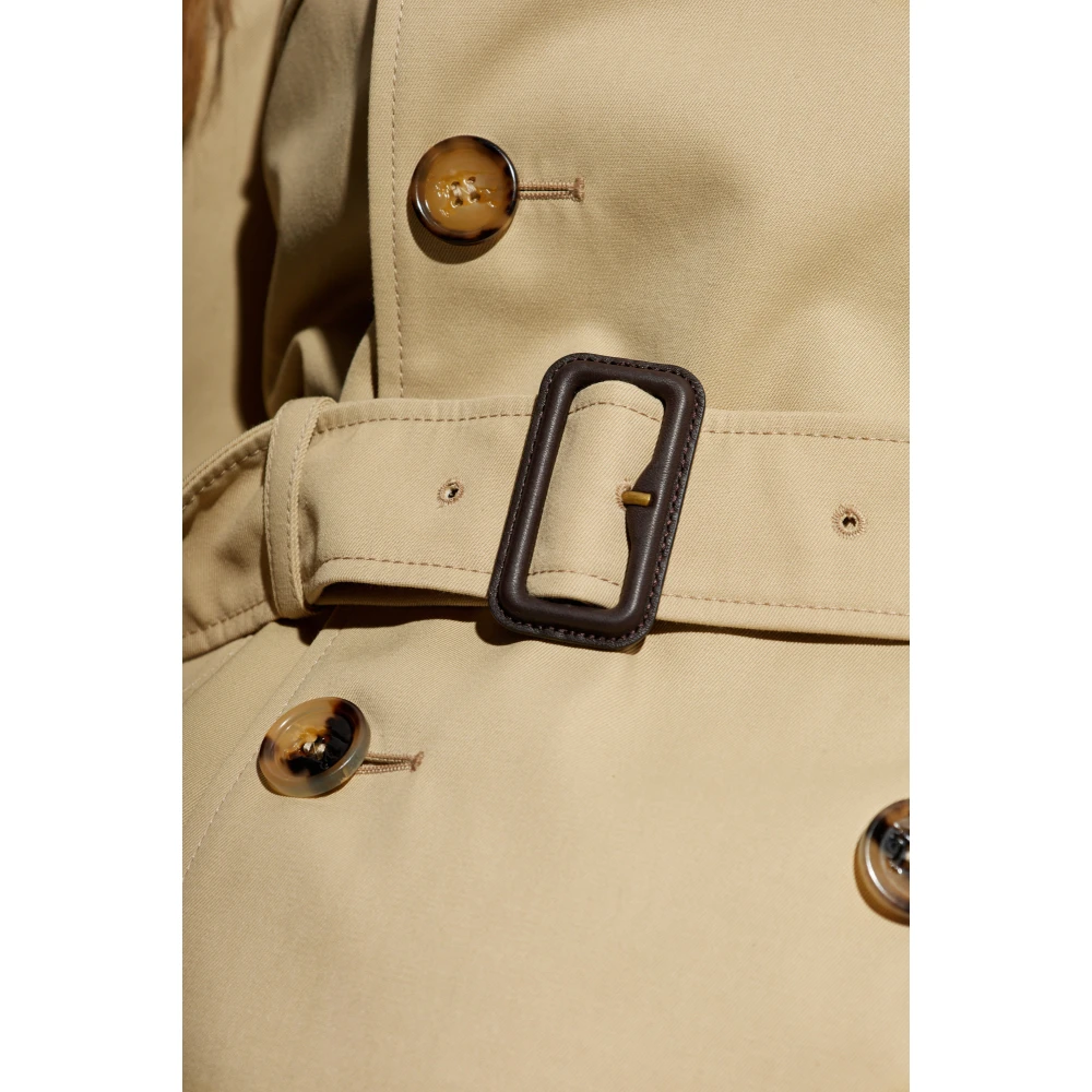 Burberry Korte trenchcoat Green Dames