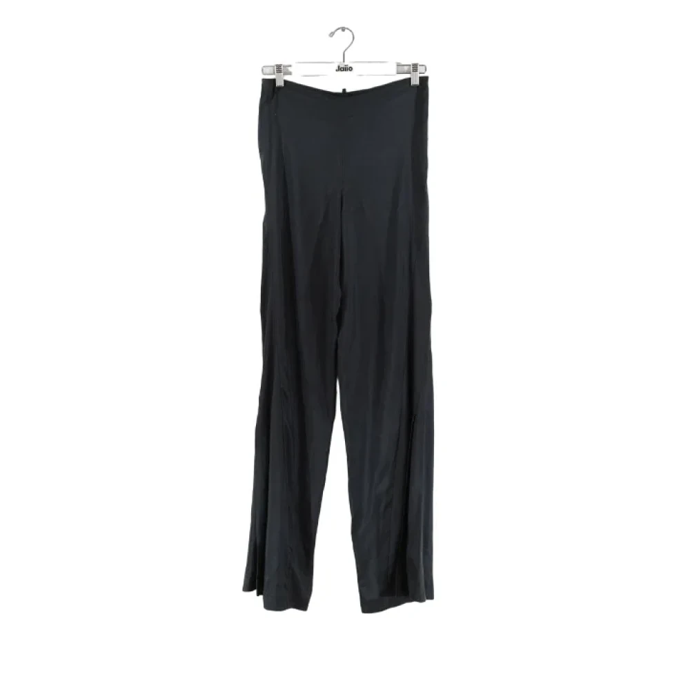 Jacquemus Pre-owned Fabric bottoms Black Dames