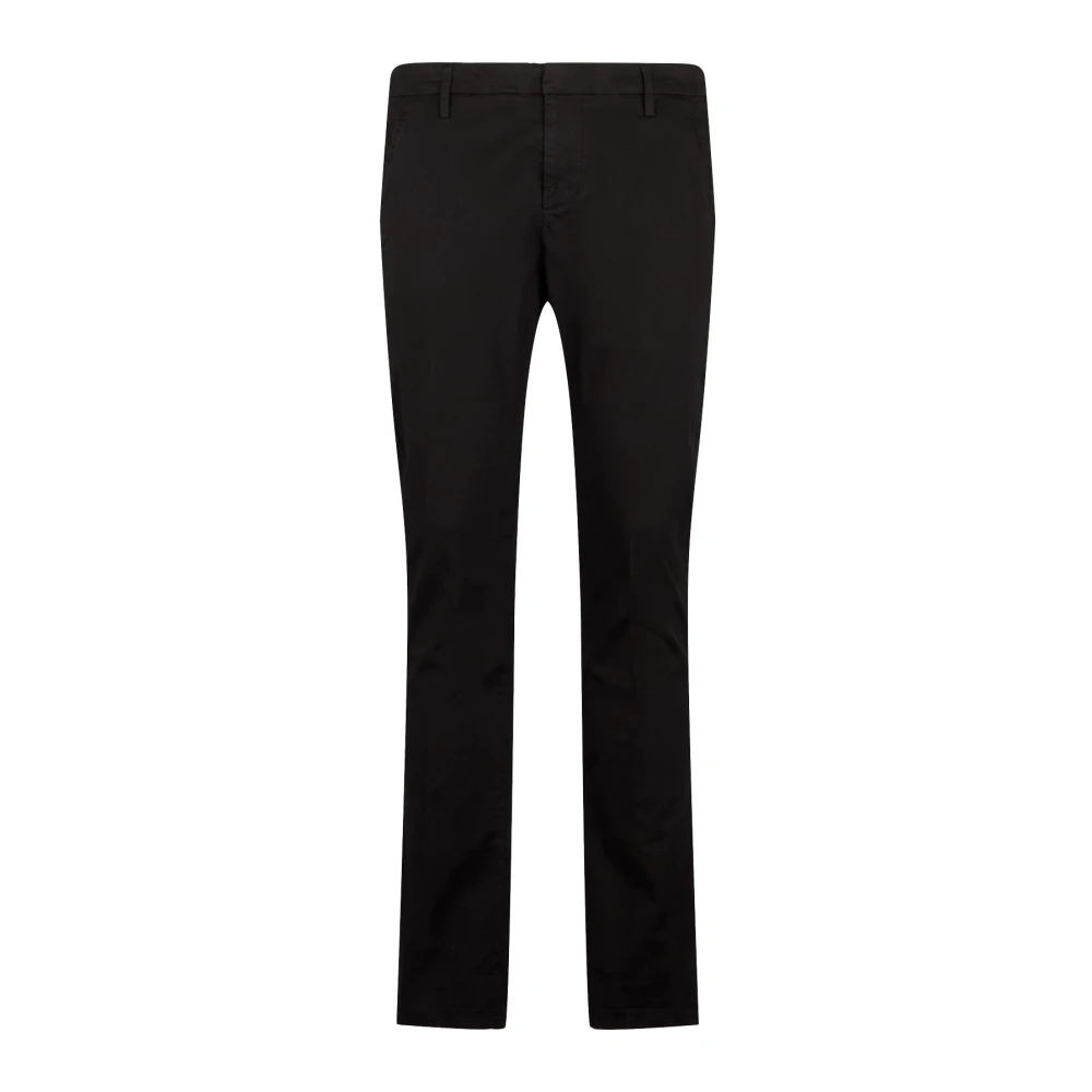 Dondup Black Skinny Trousers, Male, W40, Skinny Trousers