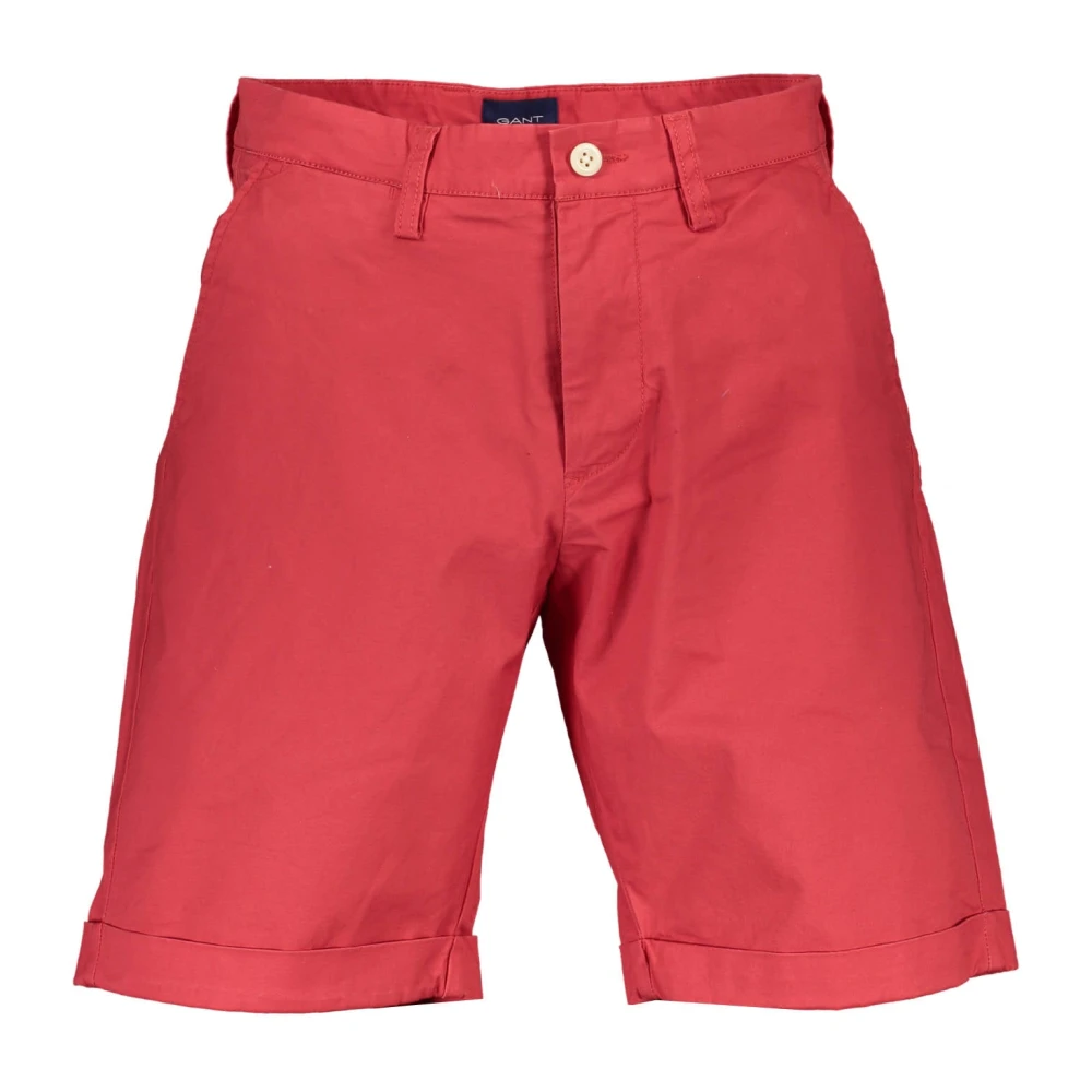 Gant Men's Red Cotton Jeans Pant