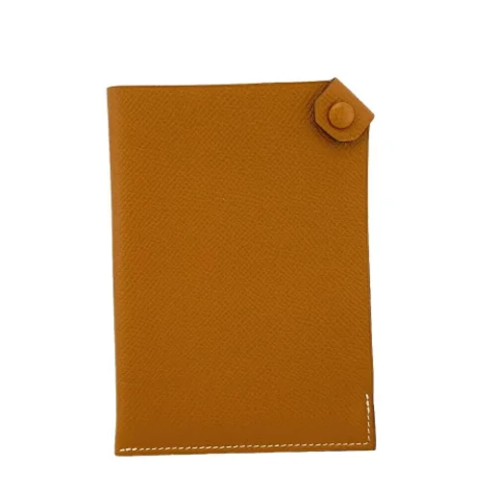 Hermès Vintage Pre-owned Canvas home-office Brown Dames
