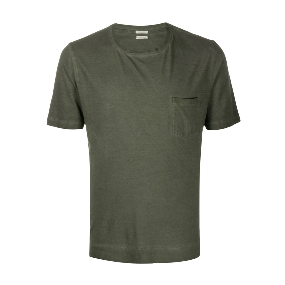 Massimo Alba Stijlvol T-shirt voor moderne man Green Heren