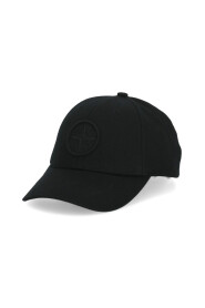 Czarna czapka baseballowa z mieszanki wełny