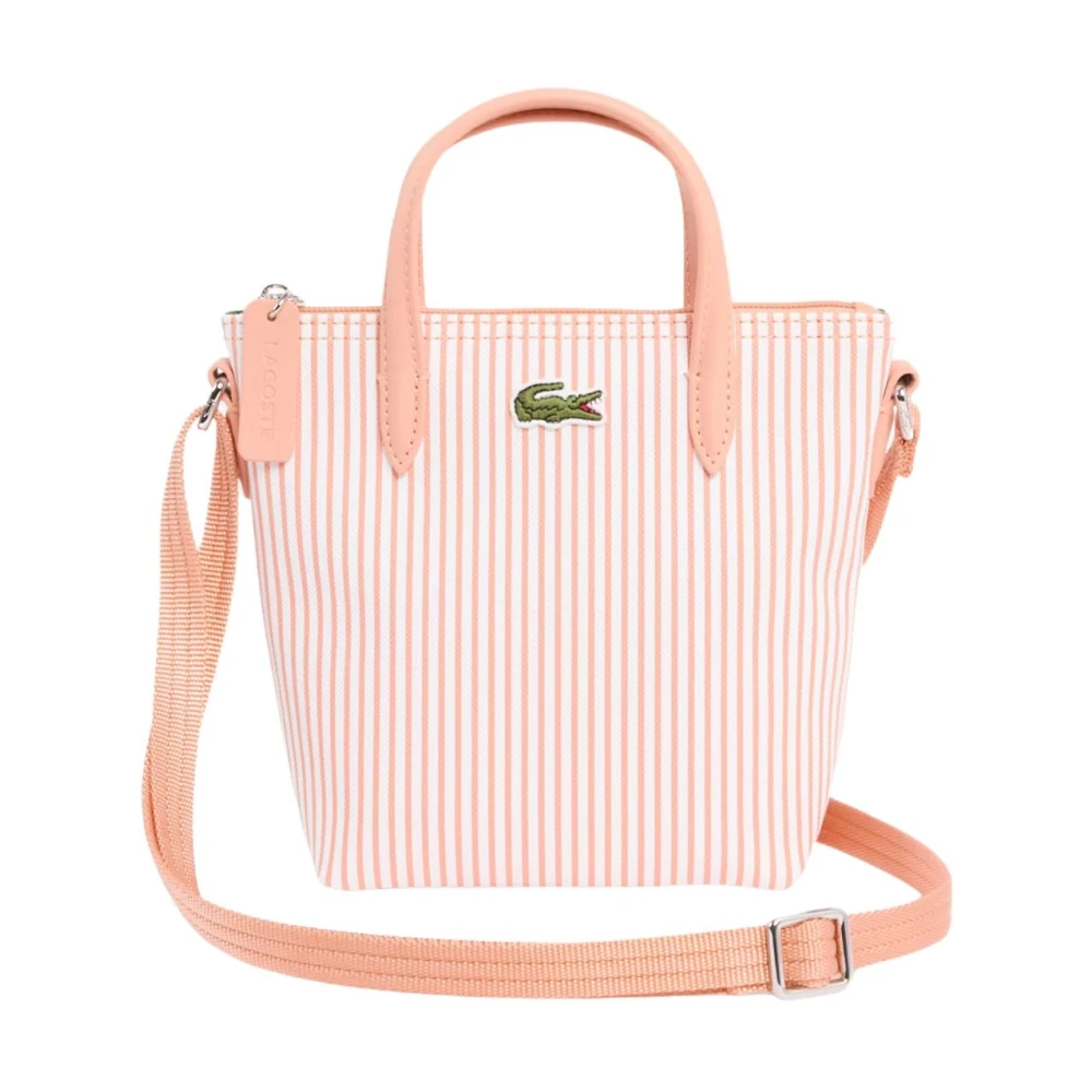 Lacoste Donna Rosa Borse, Taglia Unica, New,