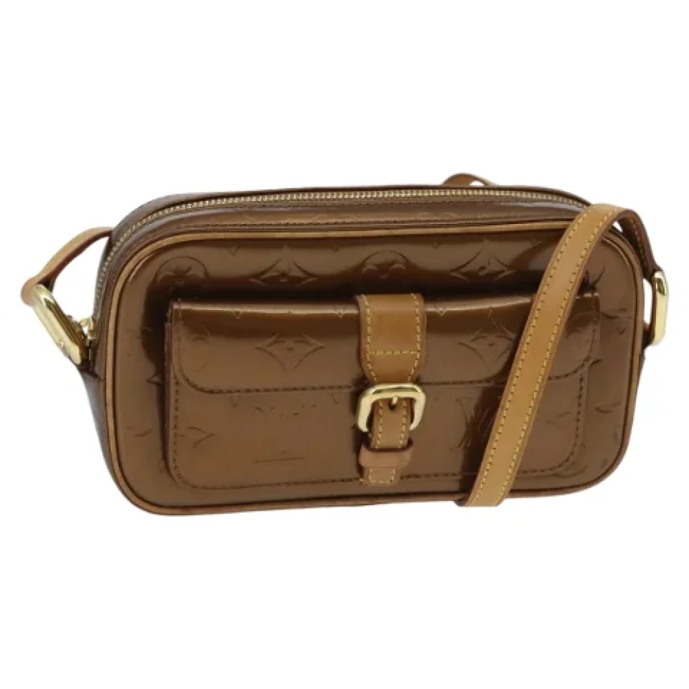 Louis Vuitton Vintage Pre-owned Leather shoulder-bags Brown Dames