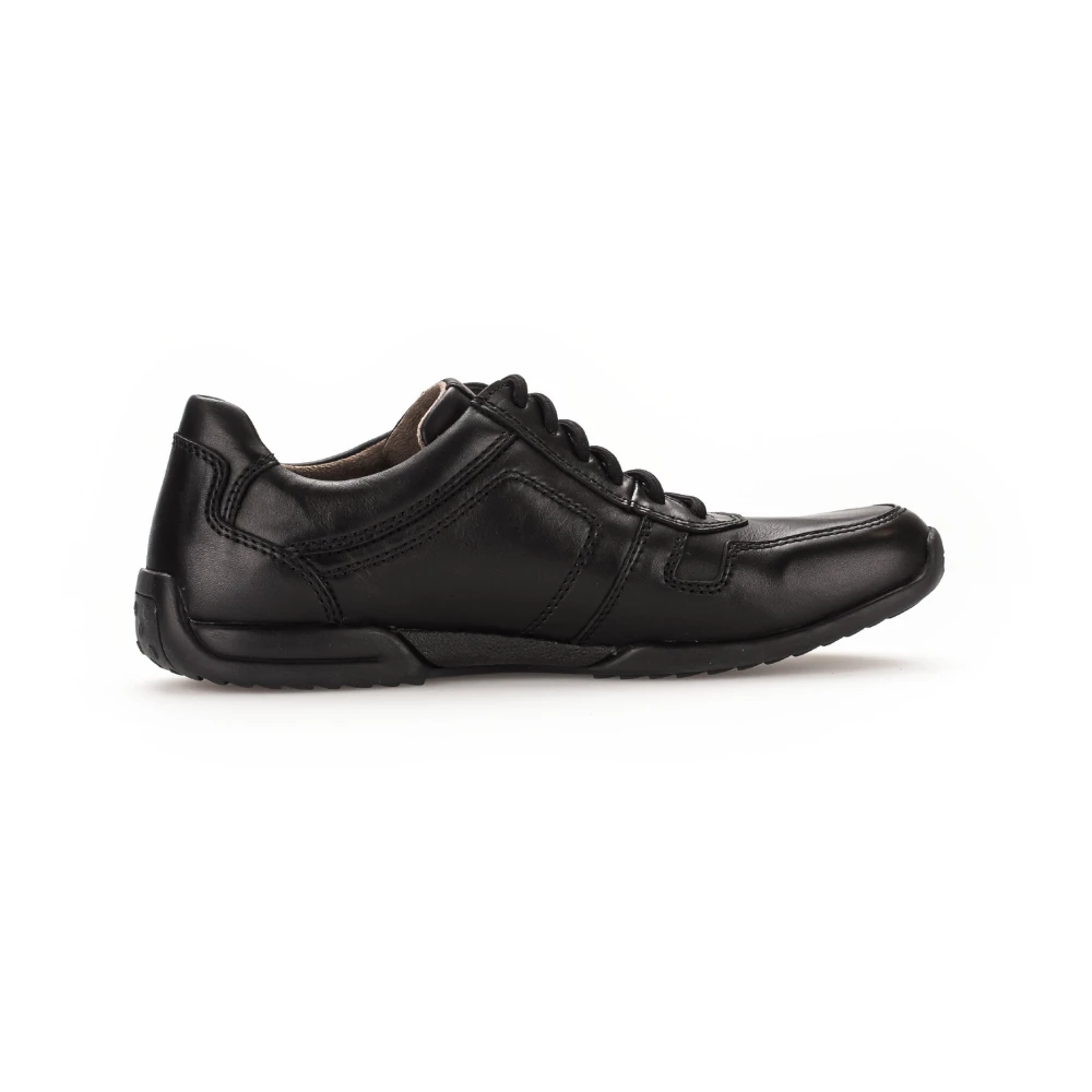 Gabor Leren Sneakers Heren Schoenen Zwart