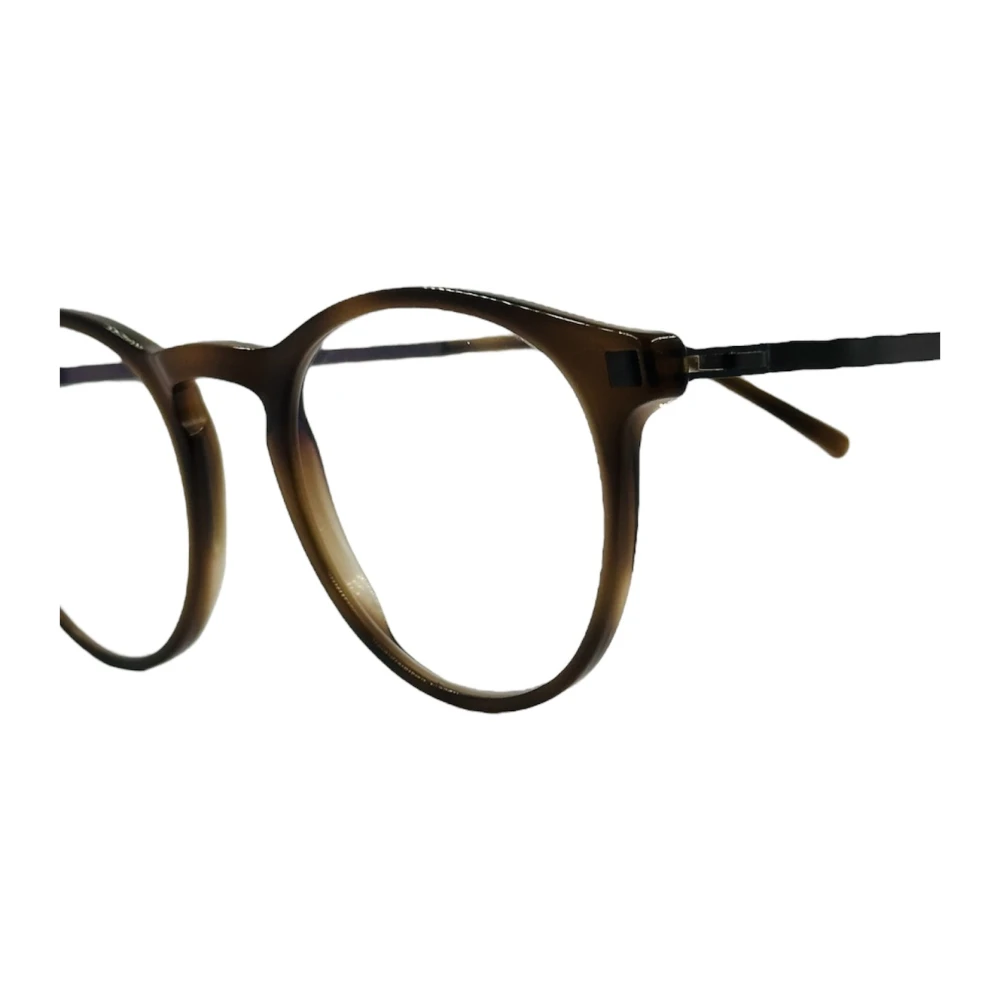 Mykita Retro Ronde Zonnebril Bruin Havana Brown Unisex